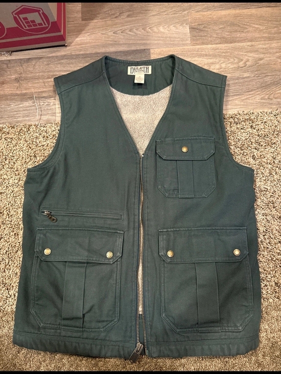 Duluth Trading Co Other - Duluth Trading Co Men's Dark Green Utility Vest